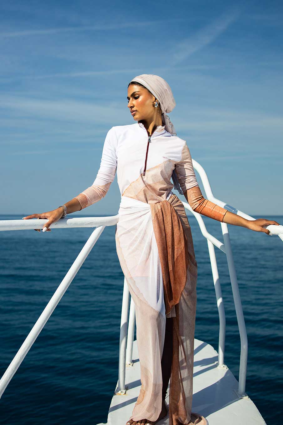 Sandy Bloom Waist Wrap