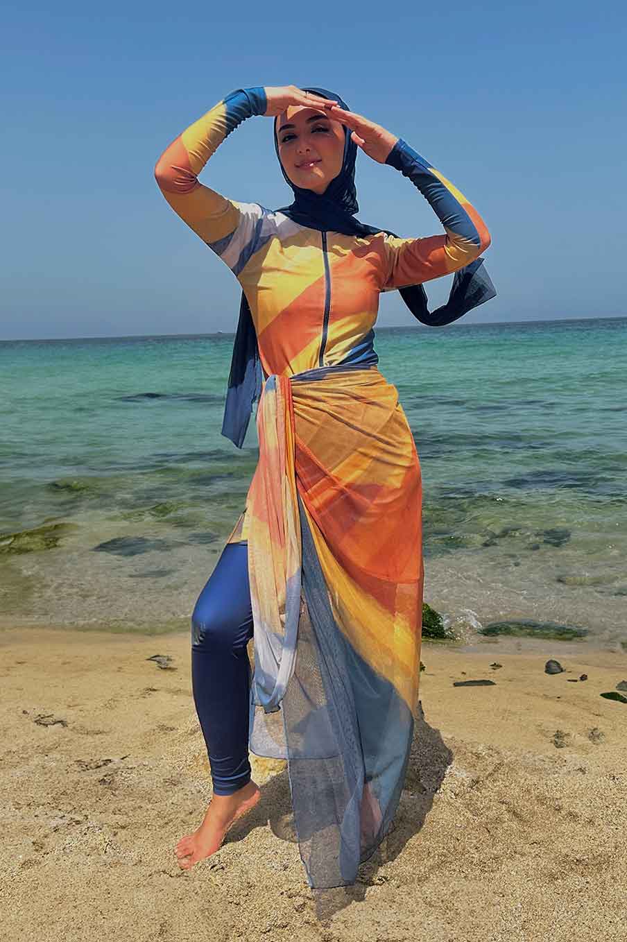 Sea Flame Waist Wrap