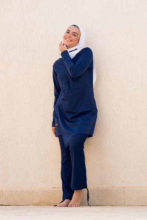 Mono Navy Top