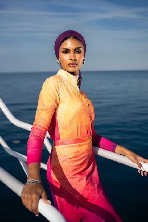 Sunset Mauve Bodysuit
