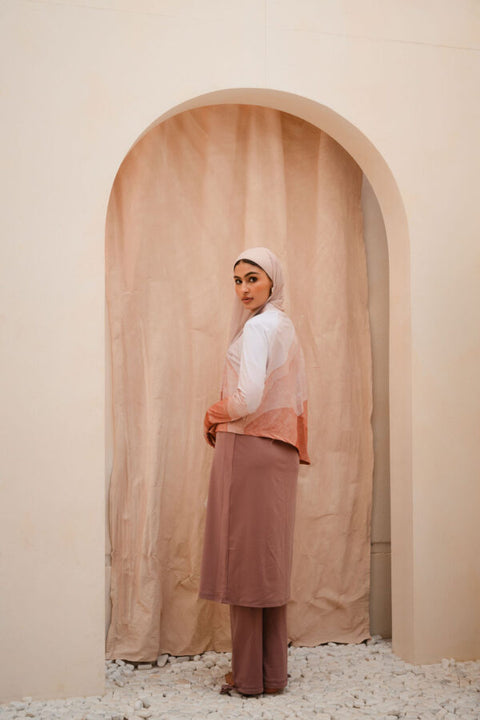Sandy bloom Long Edition Top