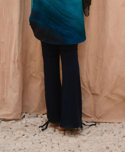 Navy Straight Pants