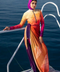 Sunset Mauve Waist Wrap