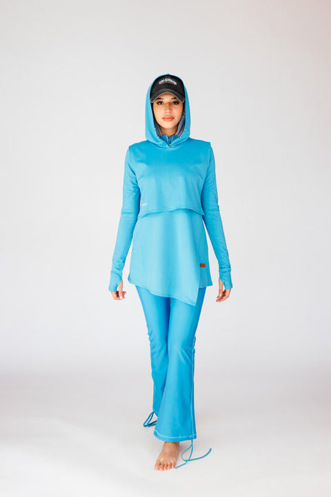 The Swim Hood Aqua