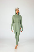 The Swim Hood-Olive