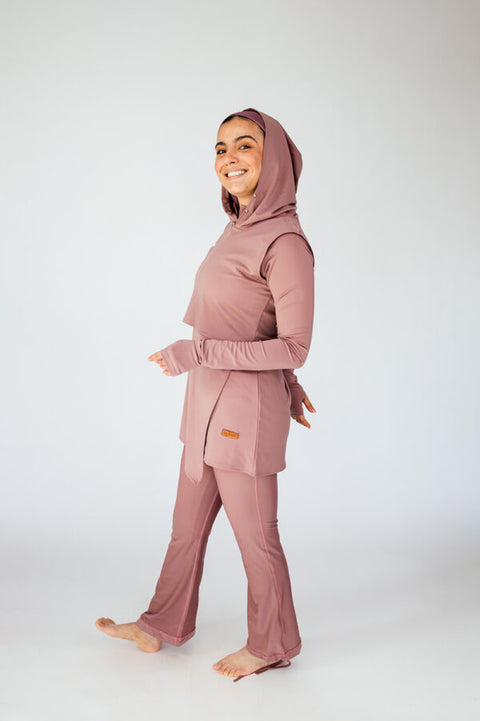 The Swim Hood Mocha