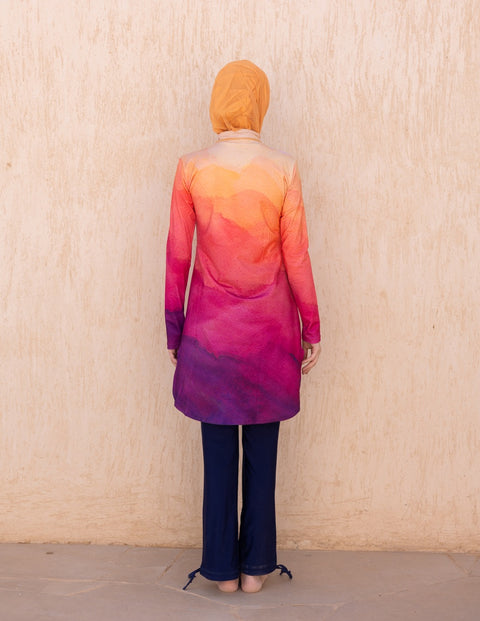 Sunset Mauve Top