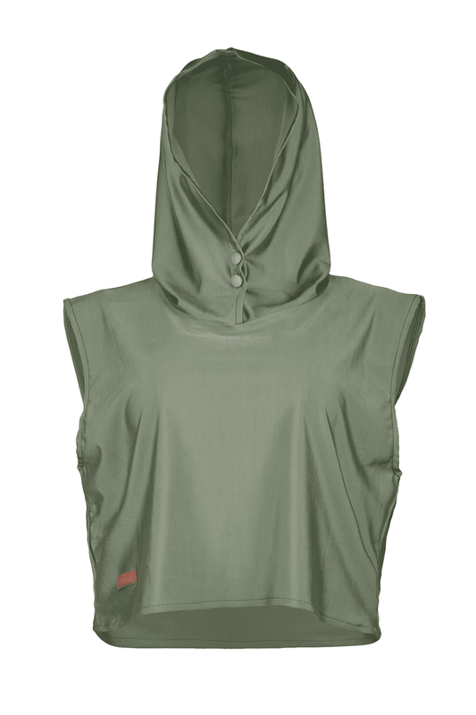 The Swim Hood-Olive