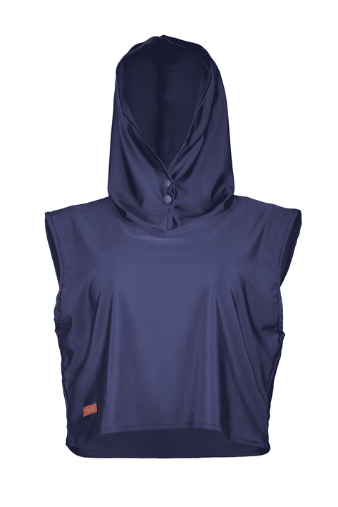 The Swim Hood  Navy Blue