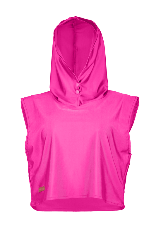 The Swim Hood-Hot Pink