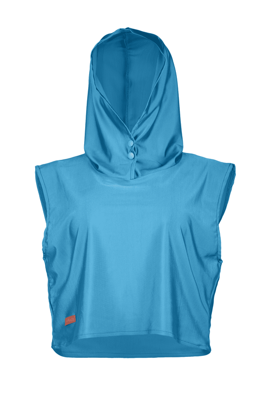 The Swim Hood-Aqua