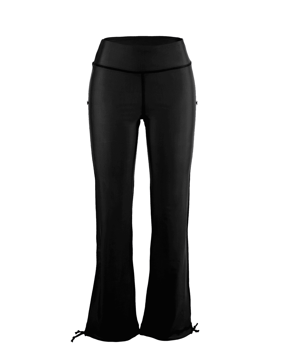 Black Straight Pants