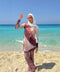 Sandy Waves Long Rash guard Top